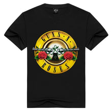 Load image into Gallery viewer, Men/Women t shirt Fashion guns n roses Tshirts Summer Tops Tees GnR Rock T-shirt Men loose t-shirts Plus Size