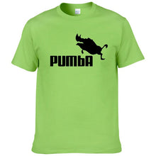 Load image into Gallery viewer, 2016 funny tee cute t shirts homme Pumba men casual short sleeves cotton tops cool tshirt summer jersey costume t-shirt #062