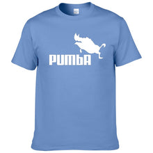 Load image into Gallery viewer, 2016 funny tee cute t shirts homme Pumba men casual short sleeves cotton tops cool tshirt summer jersey costume t-shirt #062