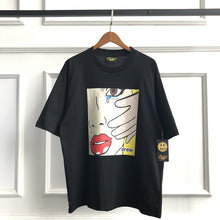 Load image into Gallery viewer, Top Quality 2020ss Drew House Smile Face Melt Short Sleeve T Shirt Men Women Couples Tees Justin Bieber 100% Cotton T-Shirt
