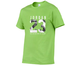 Load image into Gallery viewer, 2019 New Brand Clothing Jordan 23 Men T-shirt Swag T-Shirt Cotton Print Men T shirt Homme Fitness Camisetas Hip Hop Tshirt
