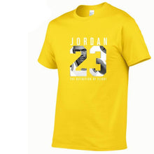 Load image into Gallery viewer, 2019 New Brand Clothing Jordan 23 Men T-shirt Swag T-Shirt Cotton Print Men T shirt Homme Fitness Camisetas Hip Hop Tshirt
